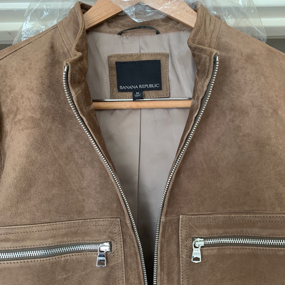 Banana republic suede jacket